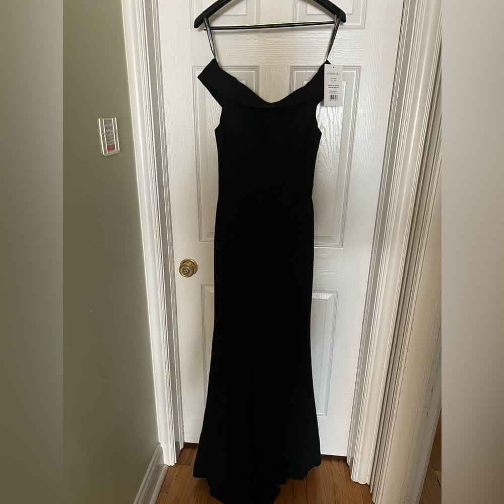 NWT Sherri Hill black dress